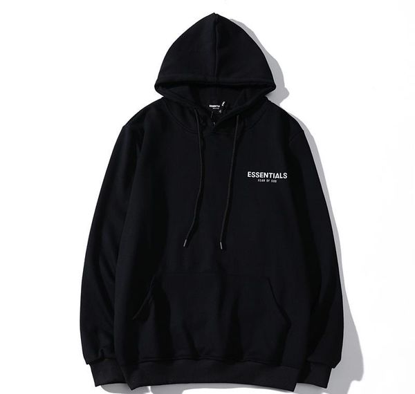 

mens printed sleeve winter p fear letter long essentials god sweatshirts of floral hoodie clothing fog pullover sweater 19ss shir wmthd, Black