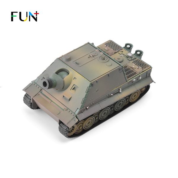 

lega world war ii assault tiger mortar hand painted version 1:72 assembly model children's educational military building block toys