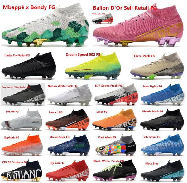 

2020 новый mercurial superfly размер vi 360 elite fg kj 6 xii 12 cr7 роналдо неймар mens мальчиков футбол обувь бутсы бутсы 39-45