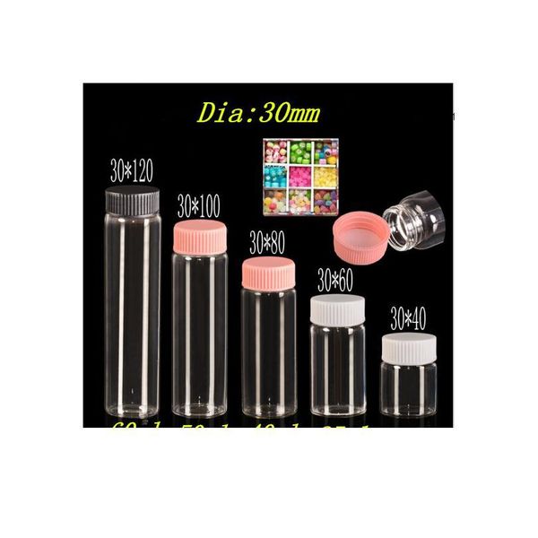 

30*40*21mm 15ml glass bottles with plastic screw cap transparent empty glass gift bottles jars black lid 24pcs/lot bbyzwf