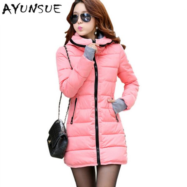 

winter jacket women 2021 winter and autumn wear parkas winter jackets outwear women long coats tsp1657 v191209, Black