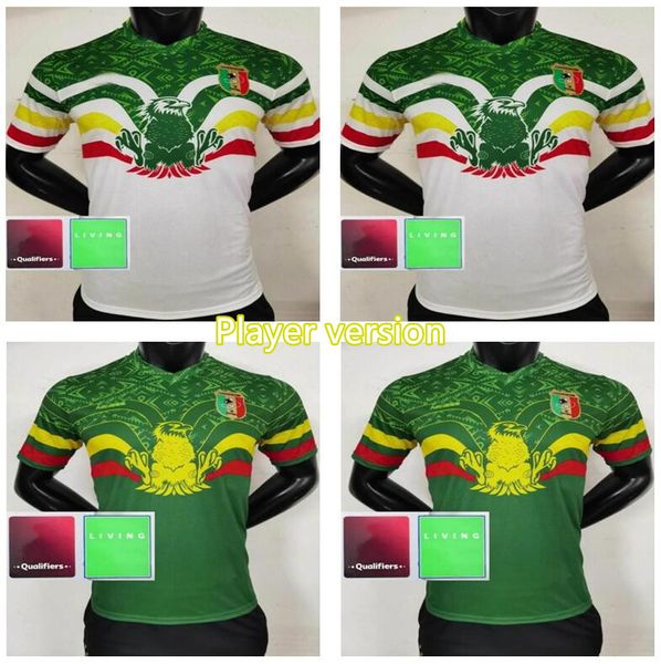 

player version mali soccer jerseys home away bissouma haidara camara djenepo traore kouyate toure dieng jersey football dhfnm, Black;yellow