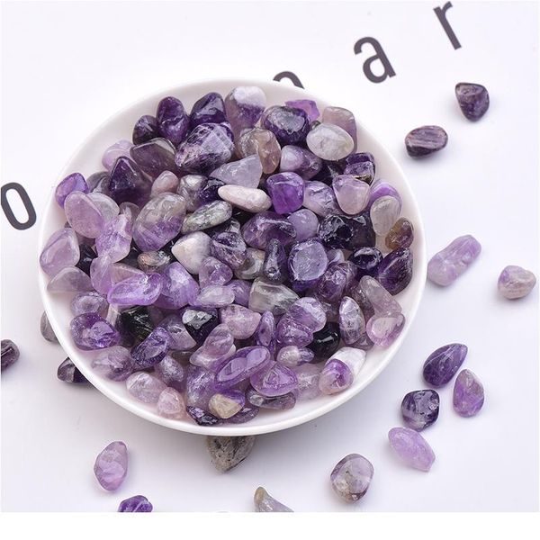 

100% natural crystal gravel specimen amethyst multiple choice mineral irregularly shaped abrasive materials decor healin jlldwg, Black