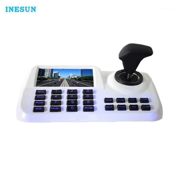 

wireless camera kits inesun onvif cctv ip ptz 3d joystick network keyboard controller with 5 inch hd lcd screen for camera1