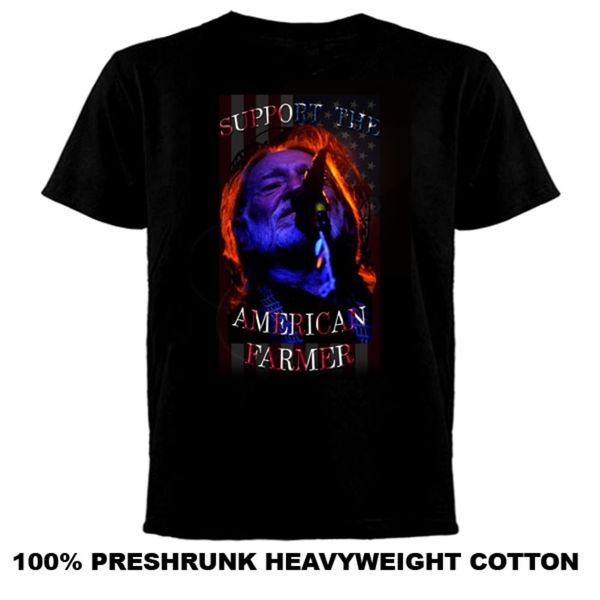 

willie nelson farmer new 2017 summer fashion short sleeve round neck promotion normal sport hooded sweatshirt hoodie t shirt