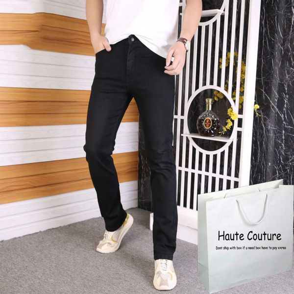 

mens solid color jeans 2020 new arrival jeans mens trendy trousers youth casual streetwear pants outdoorwear, Blue