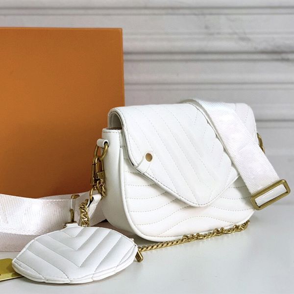 

2021 new fashion handbags chain bag shoulder bag 4 colours soft versatile chain letter decoration leather women luxurys designers bags 2020