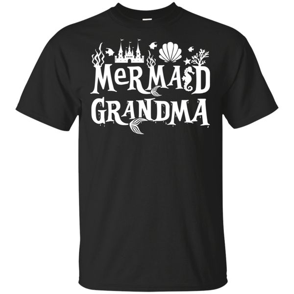 

mermaid grandma funny matching family gift black m xxxl new trends hoodie designers t shirts sweatshirt
