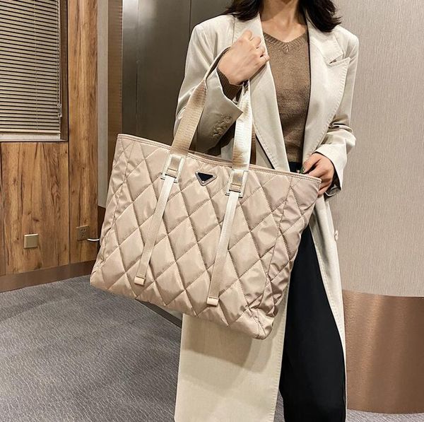 

new style shopping bags women handbag purse lady inspissate nylon oversize totes large capacity fashion bag