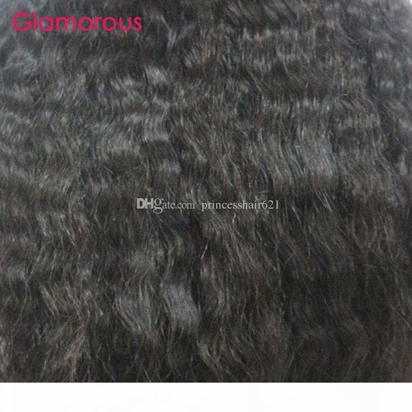 

glamorous brazilian human hair kinky straight 1 piece virgin indian malaysian mongolian hair wefts light yaki hair weave for black women