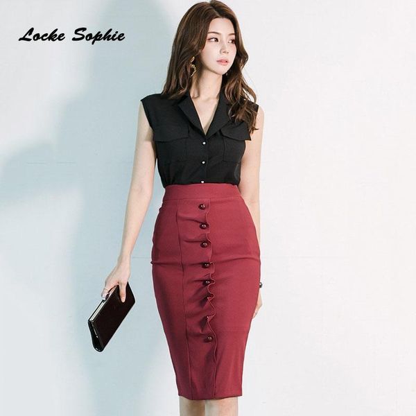 

2piece set women's tracksuits twinset and skirts 2020 summer cotton splicing chiffon shirts set ladies skinny track suits1, White