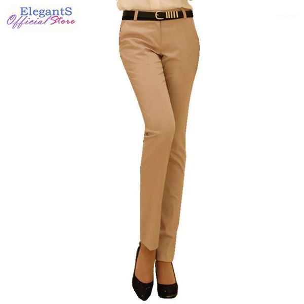 

2020 casual pencil pants women office lady business work trousers female summer khaki and black color daily pant plus size xxxl1, Black;white