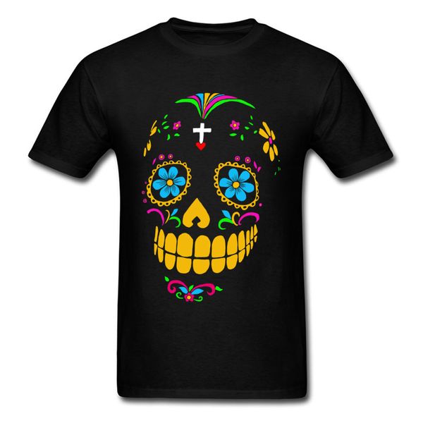 

mexican skull tee black mexico skulls flower hipster birthday gift clothes sport hooded sweatshirt hoodie men t shirt
