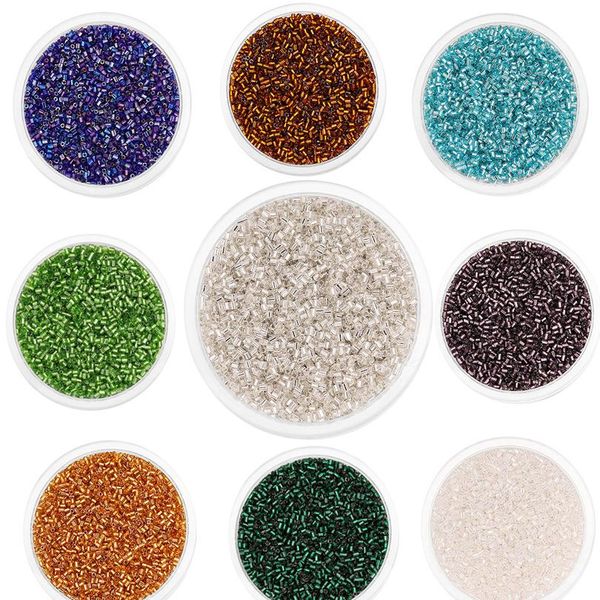 

1800pcs/lot 2mm hole 1mm japanese small seed beads hexagon czech glass loose cyclinder beads for diy jewelry making bbynpw