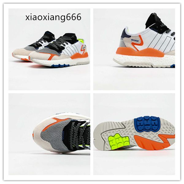 

2020 new retro casual shoes, mesh cloth with leather stitching to create an upper 3m reflective design, excellent foot feeling, Black