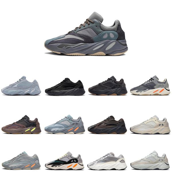

kanye west 700 v2 white gray men increase breathable sport sneakers yecheil reclective comfortable running shoes