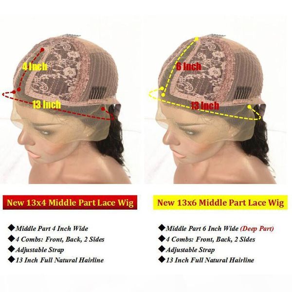 

brazilian virgin hair straight glueless full lace wig remy human hair density 130% lace front wigs for black women, Black;brown