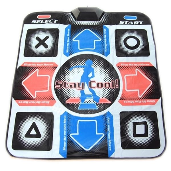 

ostent usb rca non-slip dancing step dance mat pad for pc tv av video game 201212