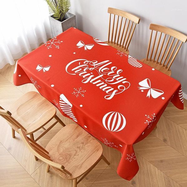 

table cloth christmas year's tablecloth cover rectangular tablecloths linen decorations for home1