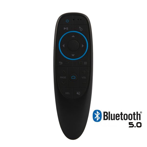 G10S Air Mouse Wireless Gyro BT5.0 Controles remotos Sem receptor USB para Xiaomi smart tv android tvbox
