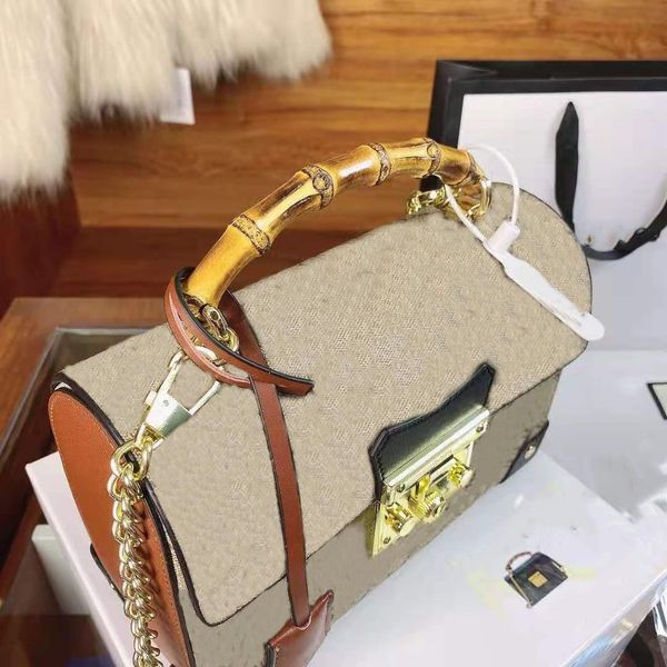 

women's women leather tote handbags shoulderbag handbag shoulder bags bag with slanting bamboo handle to improve quality purses