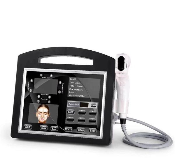 

selling 4d hifu 12 line with 7 cartridges high intensity ultrasound hifu machine fat removal skin lifting wrinkle removal, Black;white