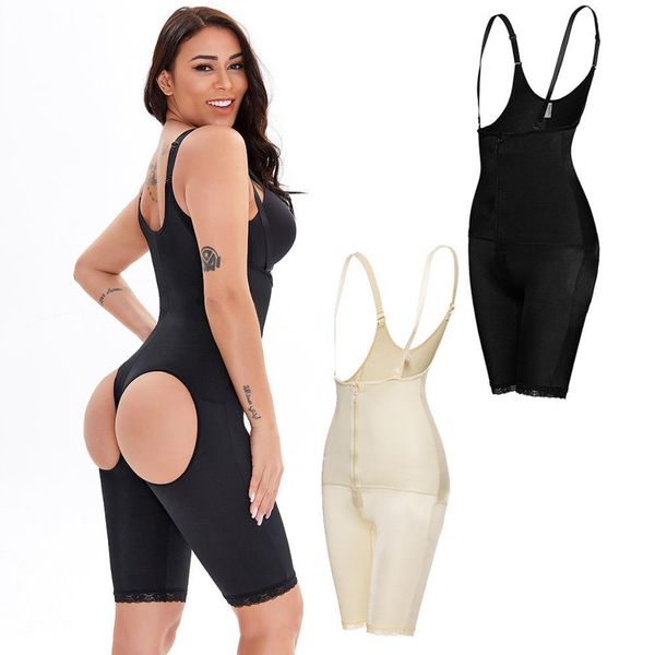 

nadaingaa seamless women body shaper high waist slimming control slimming tummy underwear hip butt lifter shapewear fast sh t200707, Black;white
