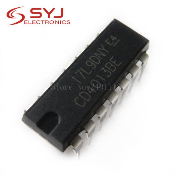 

10pcs / серия cd4013be dip14 cd4013 dip новый и оригинальный ic в наличии