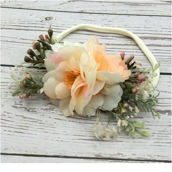 

baby hair band flower crown newborn baby elastic headband floral headband garland pgraphy hair accessories flowe qylekg