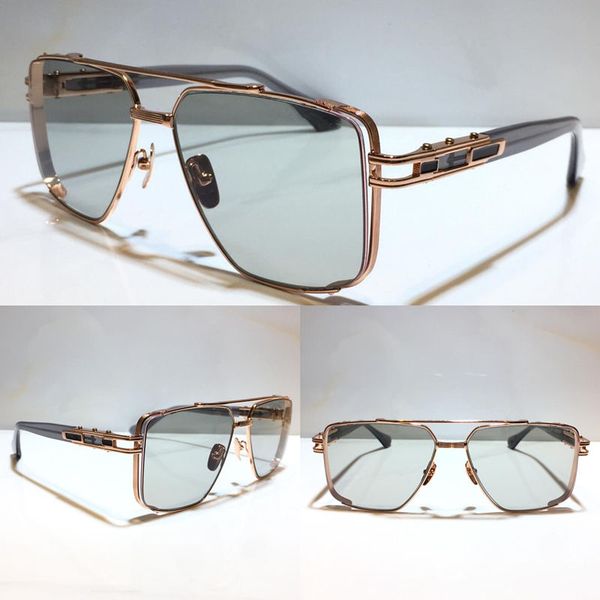 

gredf ene two sunglasses men metal vintage sunglasses fashion style square frameless uv 400 lens with case quality, White;black