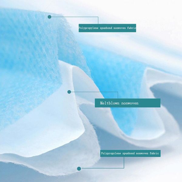 

thick dhl pcs 3-layer disposable face masks masks with earloops for salon, home use comfortable in stock mask adult