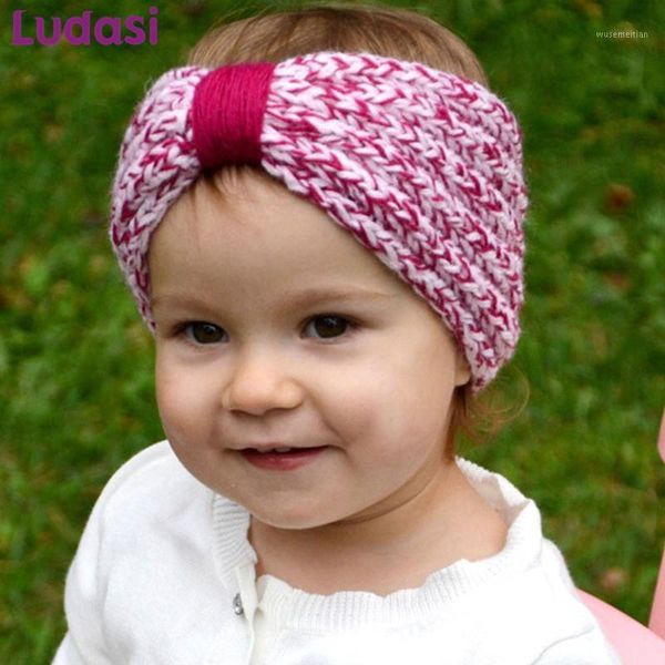 

hair accessories baby headband european style kids headdress born winter hairbands toddler wool knitted knotted girl headwear accessories1, Slivery;white