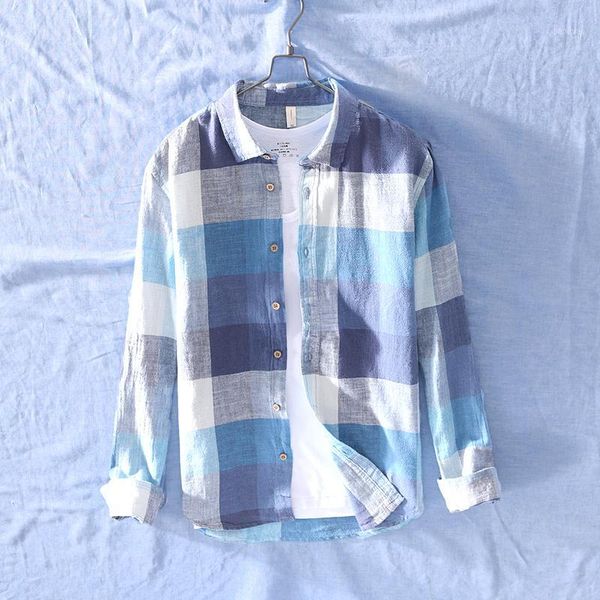 

vintage chinese style art linen+cotton shirt mens long linen shirts summer sleeve casual shirt social plus size -3xl1, White;black