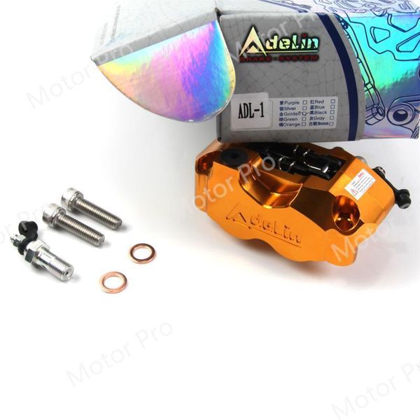 

1 piece for wisp rsz turtle king small radiation adelin adl-1 motorcycle 4 piston brake calipers pump universal 82mm mounting1