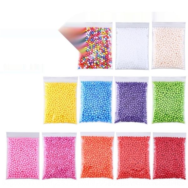 

qxjsi 3-5mmdiy handmade slime fillercolor gong millimeter ball shou fillercolor qiudyed balls 3-5mmdiy handmade slime bags foam bags millime