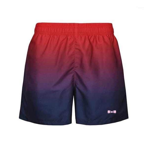 

2020 new men's shorts pants eden park gradient colourtrunks beach board shorts pants mens brand sports casual surffing1, White;black