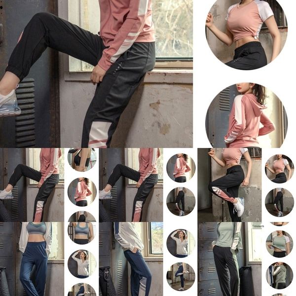 

vrwuy running professional gym quick-drying loose suit clothes sports yoga new spring clothing summer women's online celebrity leisure