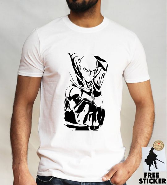 

one punch man saitama t shirt men women opm hero genos anime male female tee shirt sport hooded sweatshirt hoodie