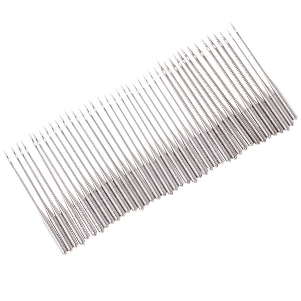 

40 pieces 60/8 65/9 70/10 75/11 sewing needles for domestic knitting machines, Black