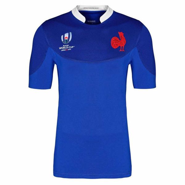 

2019 world cup france home rugby jersey s-3xl, Gray