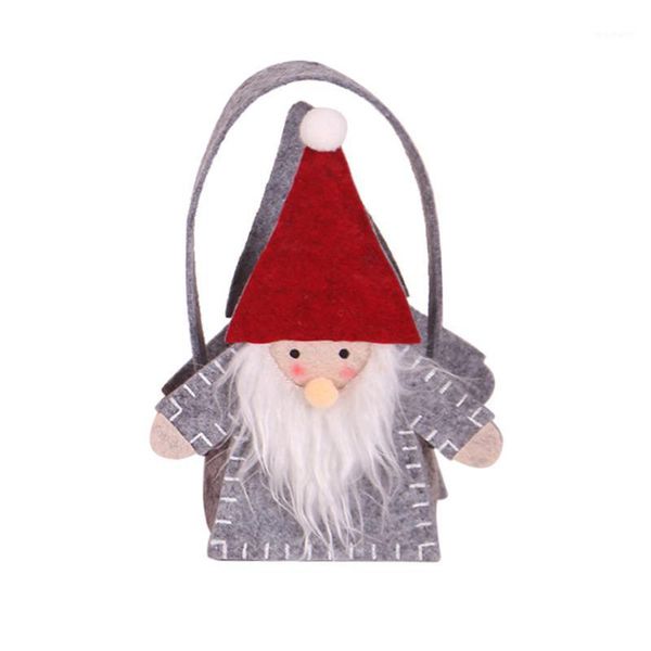 

gift wrap christmas present felt cartoon apple bag santa claus xmas tree packing bags happy year candy biscuit sacks1