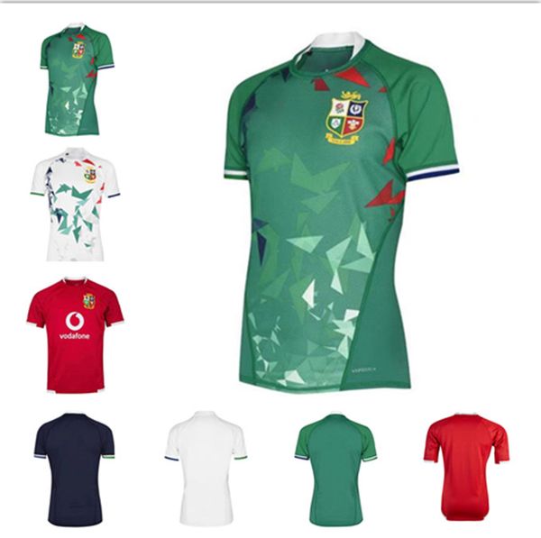 

new 2021 british and irish lions rugby international league jersey home national team lions rugby shirt, Black;gray
