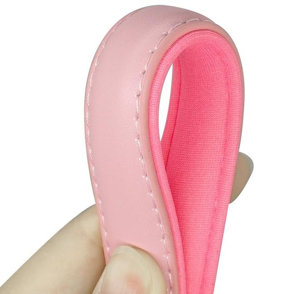 

puppy dog cat collar soft leather padded kitten pet collars for small medium dogs cats chiahuahua with pink pendant acc bbyhvs