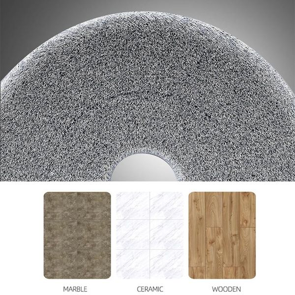 

360 магия микрофибры швабра с круглой ручкой бытовая bucket регулируемая sweeper плитка очистители картонная flow система очистки инструмент