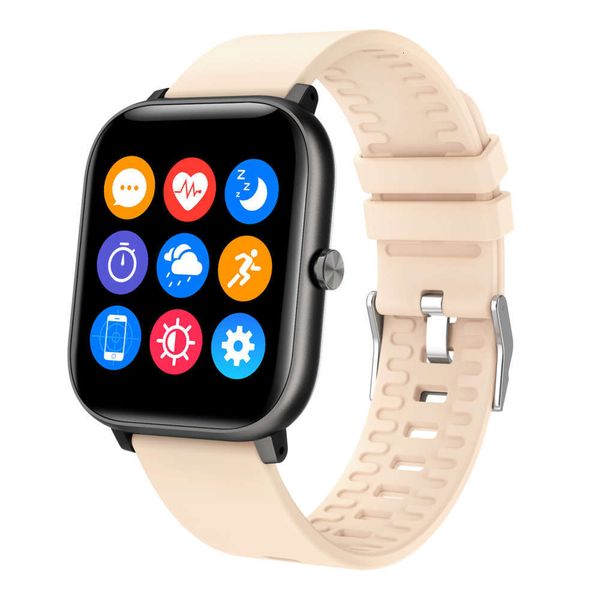 

new p18 smart watch for continuous monitoring2 of oxygen, blood prsure and heartjk