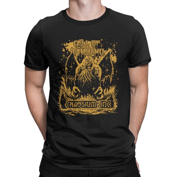 

sport men's t-shirt call of cthulhu ocs beer monster leisure cotton tees short sleeve t shirts crewneck new arrival