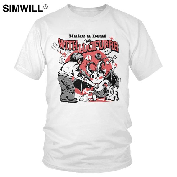 

kawaii demon cat eco юмор lucifer devil короткого рукав graphic tee досуг топы dropshipping спорт толстовка с капюшоном hoodie мужчин футбол
