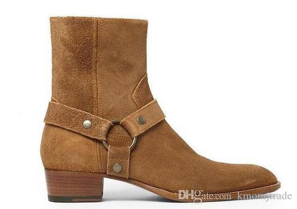 

официальная качество мода slp классический wyatt 40 жгут сапоги из черной кожи персонализированные мужские мартин сапоги ковбойские сапоги, Black