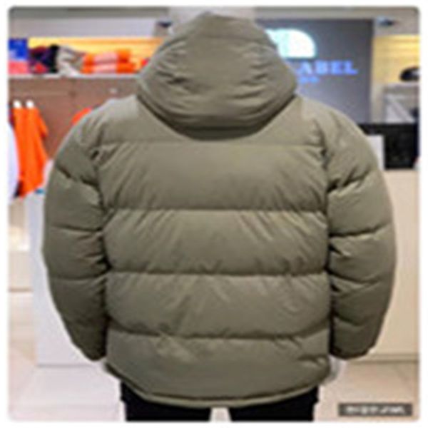 

мода мужская вниз куртки для зимы держите теплые куртки ветровки высокого качества unisex вниз пальто 2 цвета белый черный размер s-2xl, Black