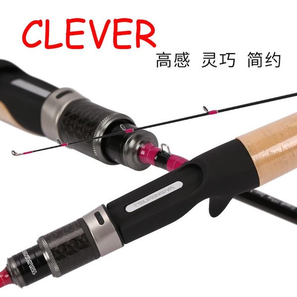 

boat fishing rods tsurinoya clever 1.19m 1.57m 1.60m 1.85m fuji accessories rod ultralight weight carbon trout